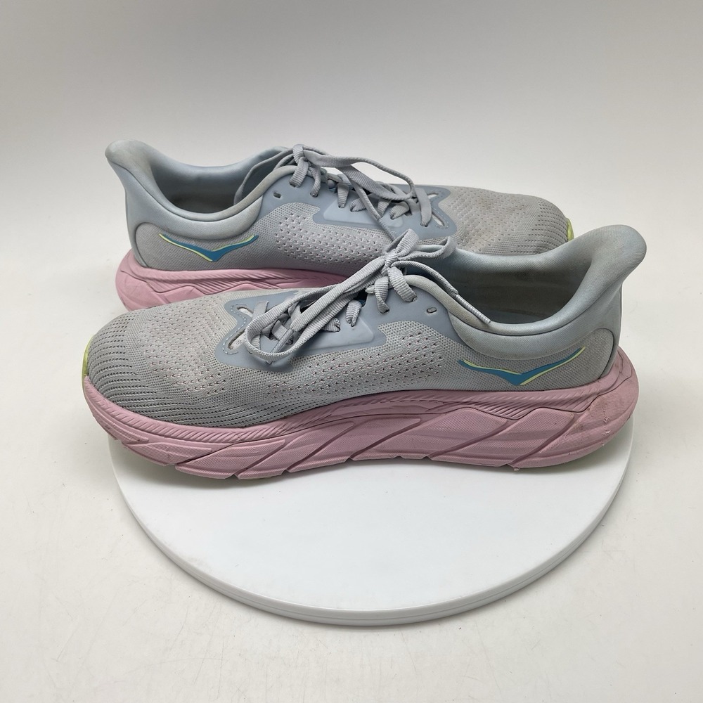 Hoka One One Sneakers Womens 9 B Arahi 7 1147851 GLP Gray Running Gym‎ Shoes - Picture 7 of 10